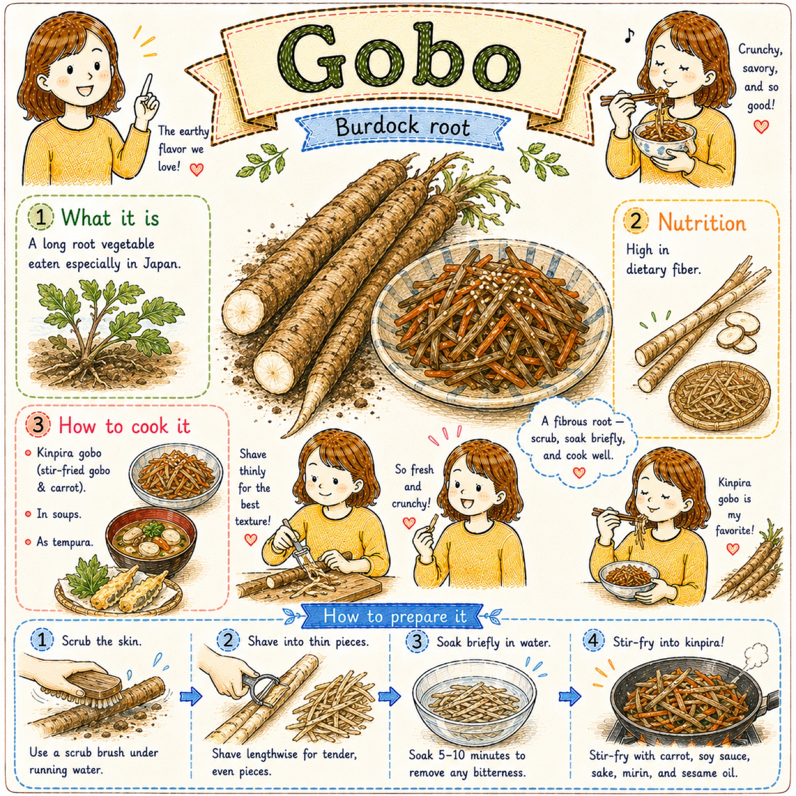 Gobo (Burdock Root): Benefits, Uses, and How to Cook Japan's Root Vegetable